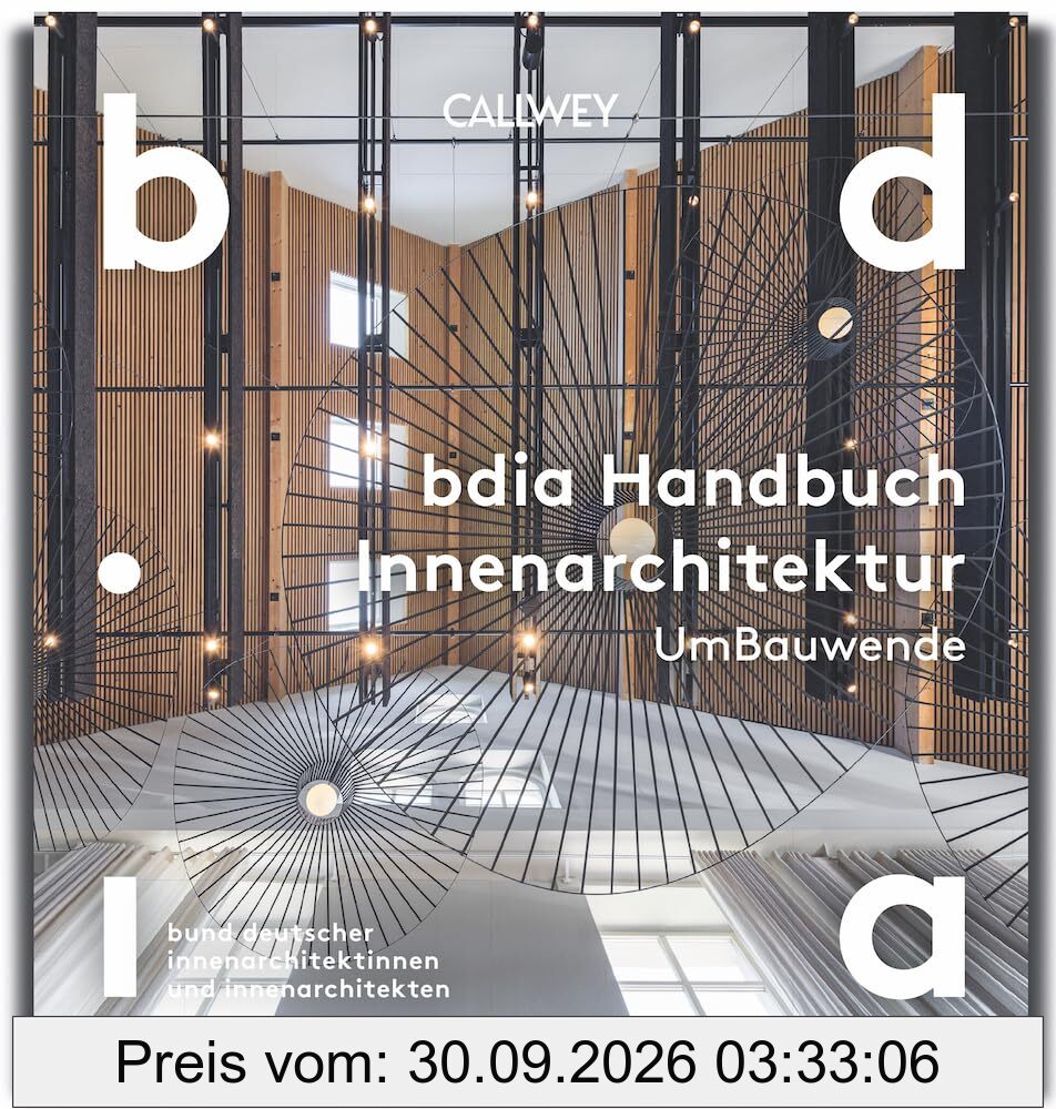 BDIA Handbuch Innenarchitektur 2025/26 - UmBauwende