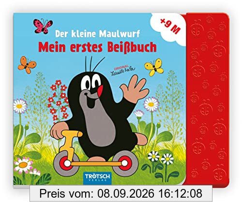 Trötsch Der kleine Maulwurf Pappenbuch Mein erstes Beißbuch: Babybuch Knabberbuch Spielbuch Bilderbuch
