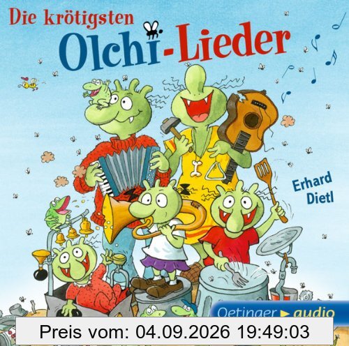Die krötigsten Olchi-Lieder (CD): Lieder, ca. 45 Min.