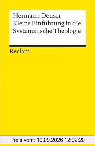 Kleine Einführung in die systematische Theologie