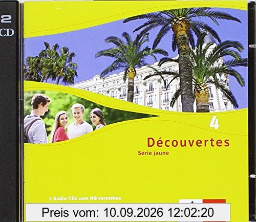 Découvertes / Zweifach-Audio-CD für Schüler und Lehrer: Série jaune (ab Klasse 6)