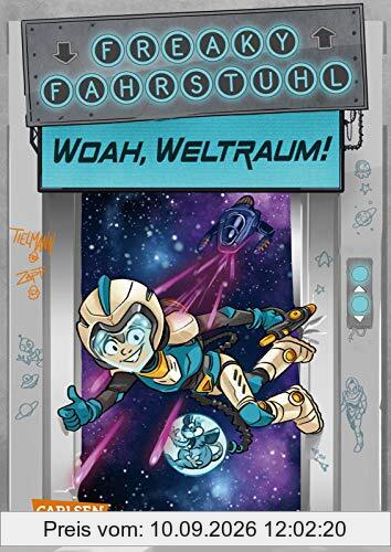 Freaky Fahrstuhl 2: Woah, Weltraum!: Ein witziger Comic-Roman mit vielen Bildern für Kinder ab 9 Jahren (2)