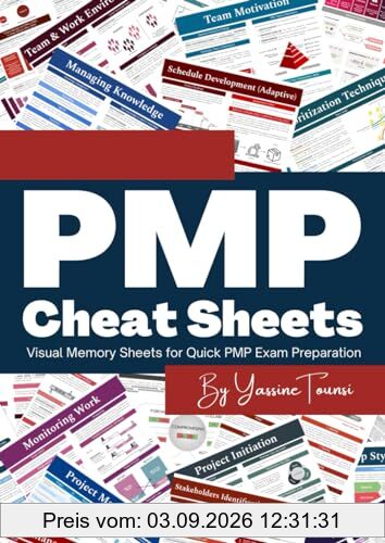 PMP Cheat Sheets: Visual Memory Sheets for Quick PMP Exam Preparation
