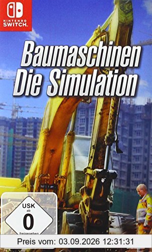 Baumaschinen - Die Simulation. Nintendo Switch