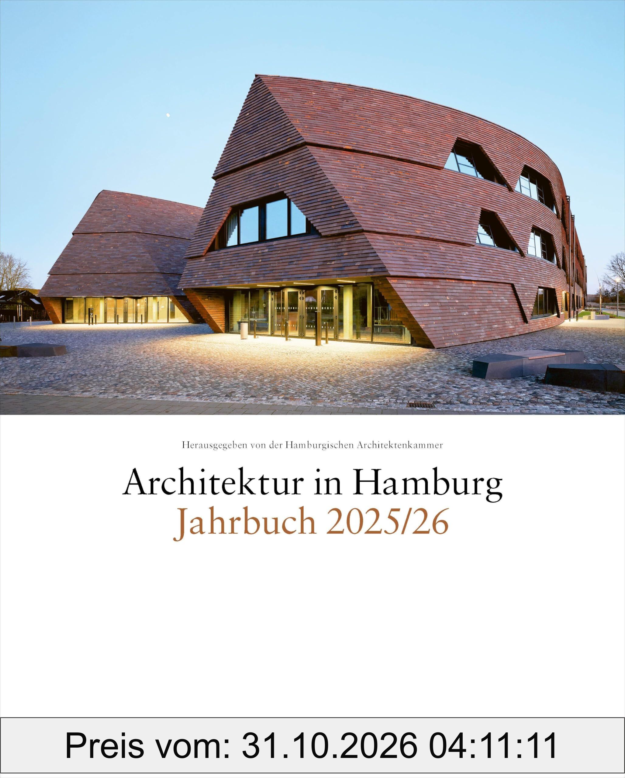 Architektur in Hamburg: Jahrbuch 2025/26