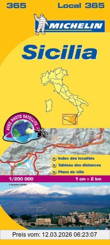 Collectif Michelin Sicilia (Nationalkarten)