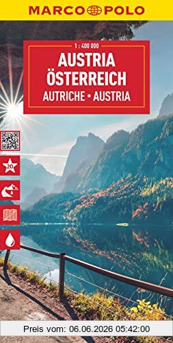 unbekannt Marco Polo Reisekarte Österreich 1, 400.000