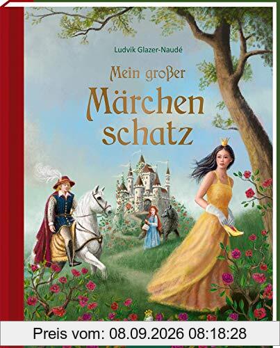 Mein großer Märchenschatz: Die schönsten Märchen von den Gebrüdern Grimm, Hans Christian Andersen, Wilhelm Hauff und Charles Perrault
