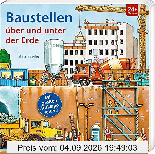 Baustellen über und unter der Erde