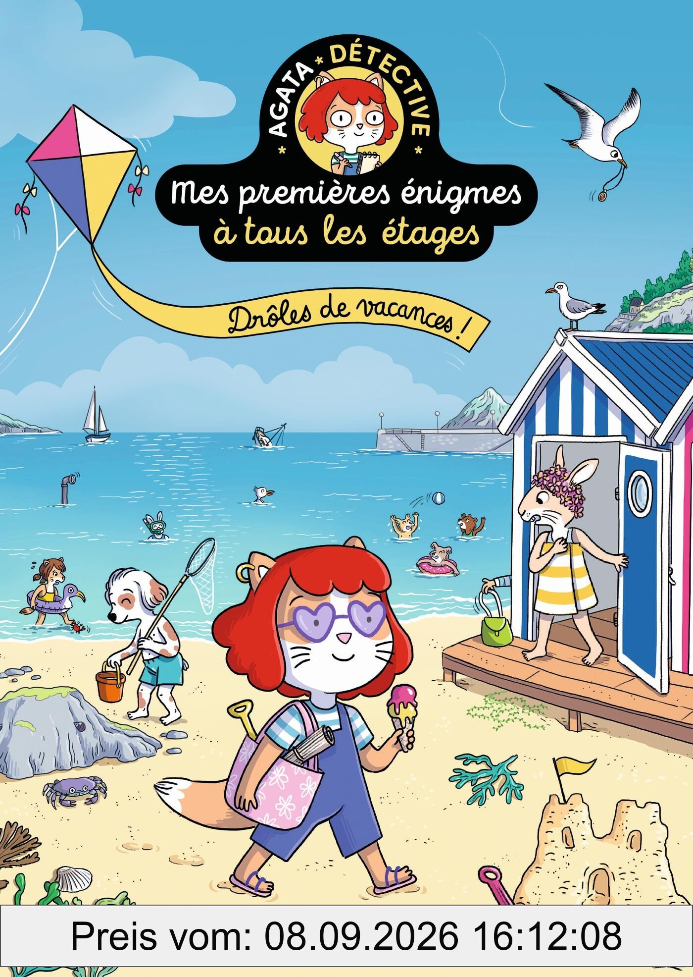 Mes premières énigmes à tous les étages : Agata Crispy détective. Vol. 8. Drôles de vacances !