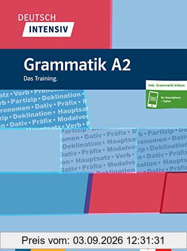Deutsch intensiv Grammatik A2: Das Training. Buch + online