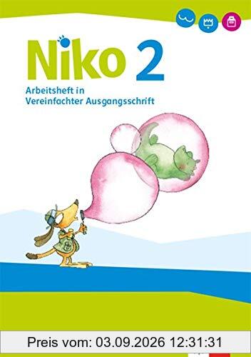 Niko Sprachbuch 2: Arbeitsheft in Vereinfachter Ausgangsschrift Klasse 2 (Niko. Ausgabe ab 2020)