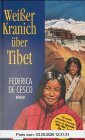 Weißer Kranich über Tibet