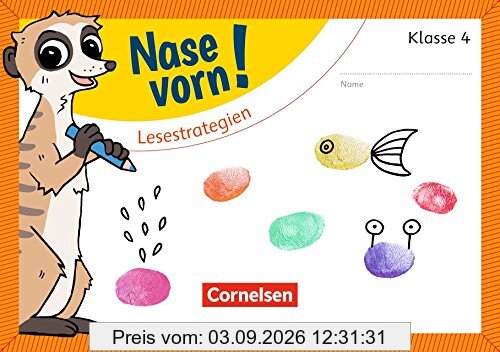 Nase vorn! - Deutsch: 4. Schuljahr - Lesestrategien: Übungsheft