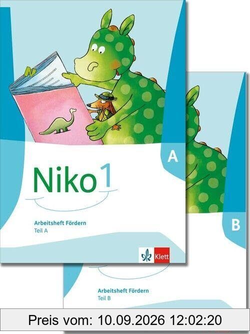 Niko Fibel. Paket: Arbeitsheft Fördern zur Fibel in Druckschrift, Druckschriftlehrgang Klasse 1
