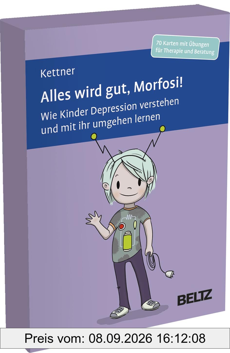Alles wird gut, Morfosi!: Wie Kinder Depression verstehen und mit ihr umgehen lernen. 70 Karten mit Übungen für Therapie und Beratung. Mit 12-seitigem ... cm in stabiler Box (Beltz Therapiekarten)