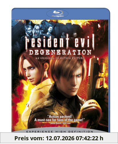 Resident Evil: Degeneration [Blu-Ray]