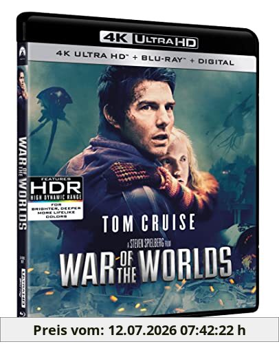 War Of The Worlds (4K Uhd + Blu-Ray + Digital)