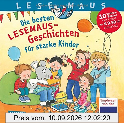 LESEMAUS Sonderbände: Die besten Lesemaus-Geschichten für starke Kinder: 10 Geschichten zum Anschauen und Vorlesen in einem Band
