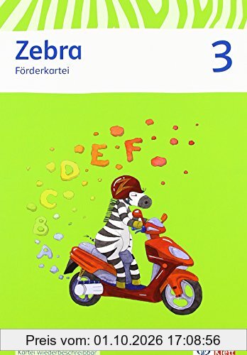 Zebra / Förderkartei 3. Schuljahr: Neubearbeitung