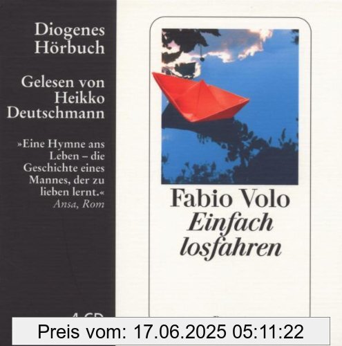 Binding : Audio CD, Label : Diogenes, Publisher : Diogenes, NumberOfItems : 4, Format : Audiobook, medium : Audio CD, publicationDate : 2009-08-25, runningTime : 320 minutes, authors : Fabio Volo, translators : Peter Klöss, narrators : Heikko Deutschmann, languages : german, ISBN : 3257802870
