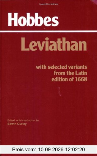 Leviathan: With Selected Variants from the Latin Edition of 1668
