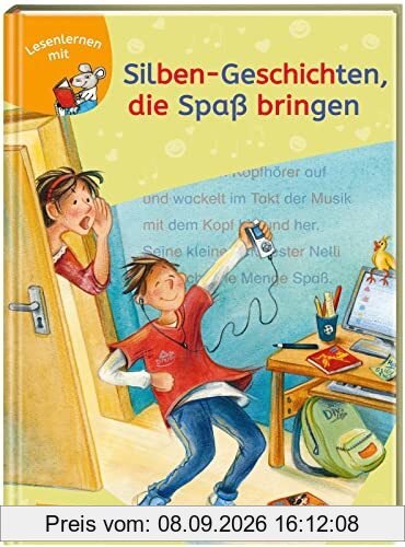 LESEMAUS zum Lesenlernen Sammelbände: Silben-Geschichten, die Spaß bringen: 6 Geschichten in 1 Band | Lesetexte mit farbiger Silbenmarkierung