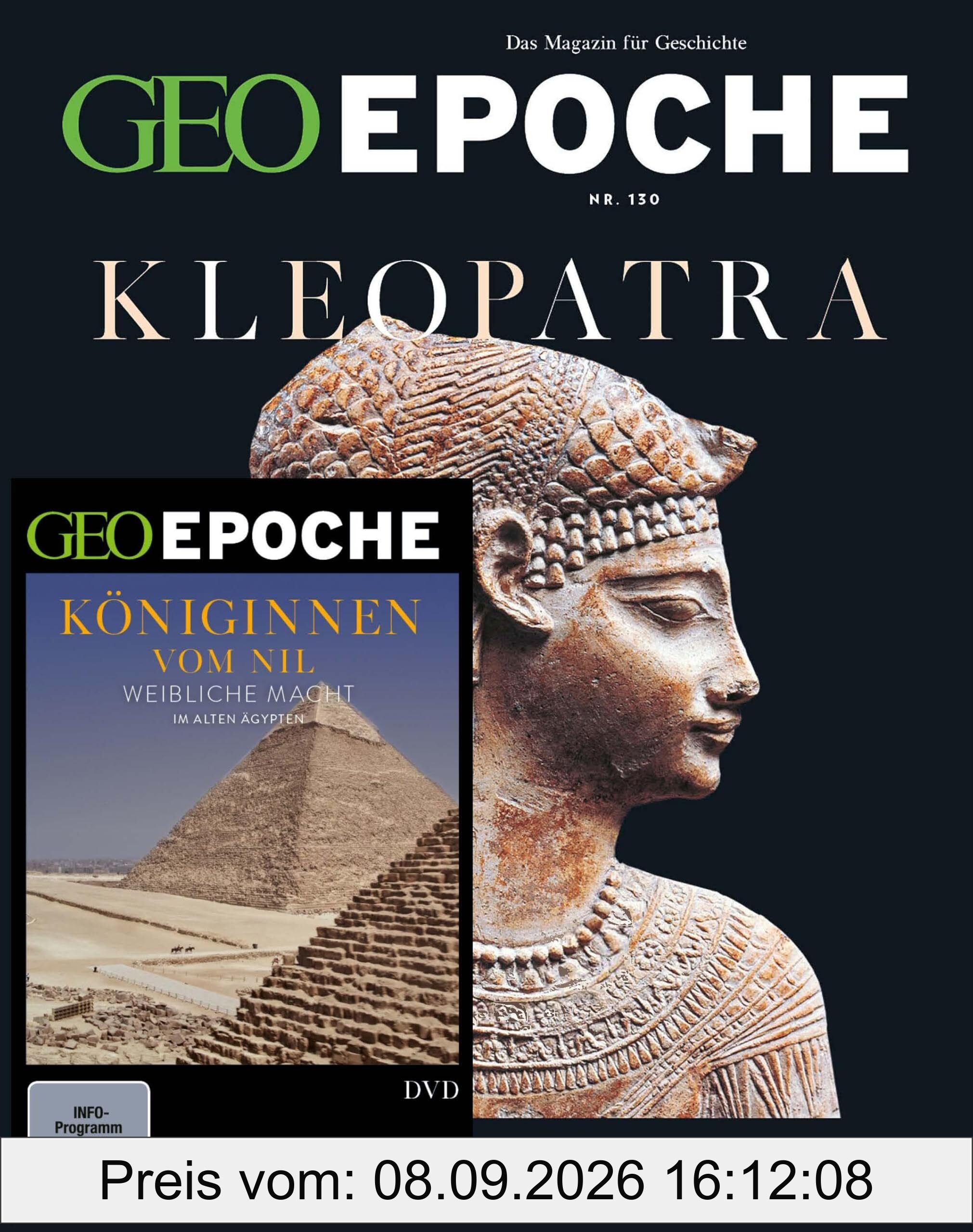 GEO Epoche (mit DVD) / GEO Epoche mit DVD 130/2024 - Kleopatra: Das Magazin für Geschichte