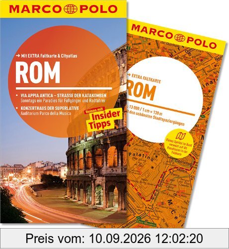 MARCO POLO Reiseführer Rom: Reisen mit Insider-Tipps. Mit EXTRA Faltkarte & Cityatlas