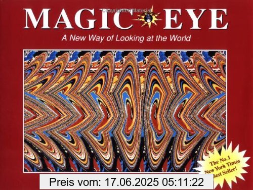 Binding : Gebundene Ausgabe, Edition : 1st Edition, Label : Andrews McMeel Publishing, Publisher : Andrews McMeel Publishing, NumberOfItems : 1, medium : Gebundene Ausgabe, numberOfPages : 32, publicationDate : 1993-10-01, authors : Magic Eye Inc., languages : english, ISBN : 0836270061