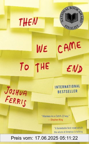 Binding : Taschenbuch, Label : Back Bay Books, Publisher : Back Bay Books, NumberOfItems : 1, medium : Taschenbuch, numberOfPages : 448, publicationDate : 2008-03-03, authors : Joshua Ferris, languages : english, ISBN : 031602760X