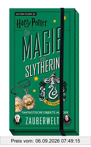 Aus den Filmen zu Harry Potter: Die Magie von Slytherin: Fantastische Objekte aus der Zauberwelt: Geschenkset mit vielen Extras