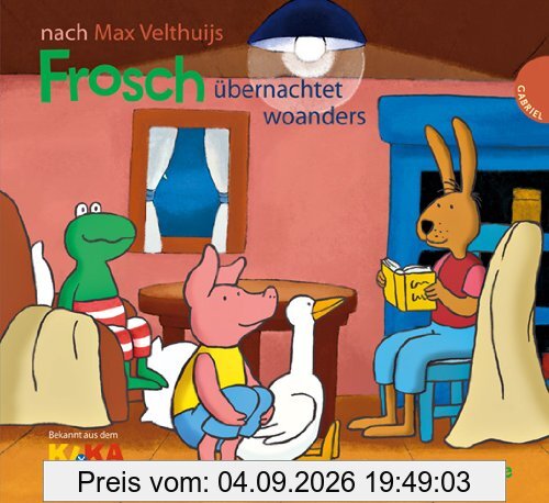 Frosch übernachtet woanders