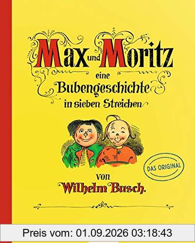 Max und Moritz – Eine Bubengeschichte in sieben Streichen: Pappe-Ausgabe