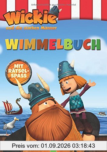 Wimmelbuch Wickie und die starken Männer: Mit Rätselspaß