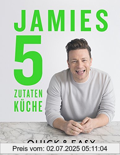 Die Buchhandlung in Oelde hat das Buch Jamies 5-Zutaten-Küche: Quick & Easy