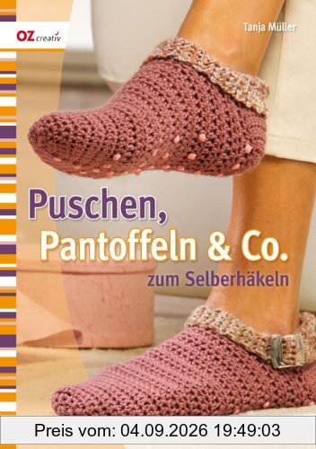 Puschen, Pantoffeln & Co. zum Selberhäkeln