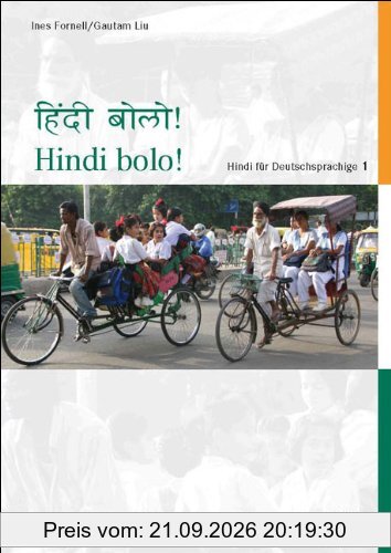 Hindi bolo! Teil 1. Lehrbuch mit CD: Hindi für Deutschsprachige