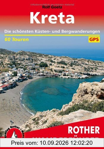 Kreta: Die schönsten Küsten- und Bergwanderungen. 60 Touren. Mit GPS-Daten