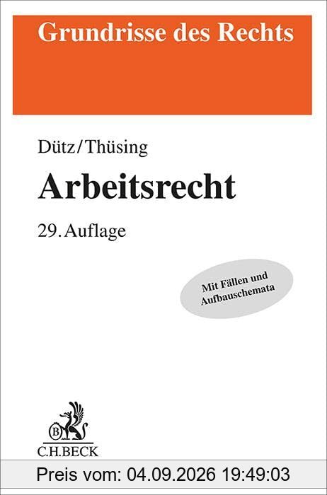 Arbeitsrecht (Grundrisse des Rechts)