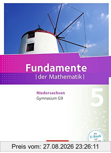 Fundamente der Mathematik - Gymnasium Niedersachsen: 5. Schuljahr - Schülerbuch