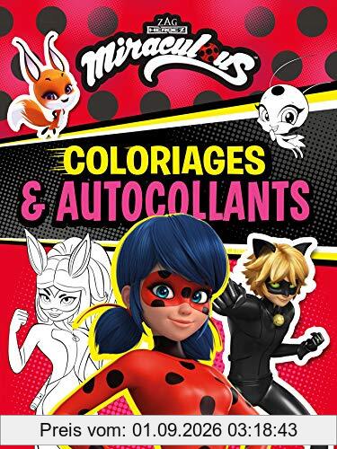 Miraculous : coloriages & autocollants