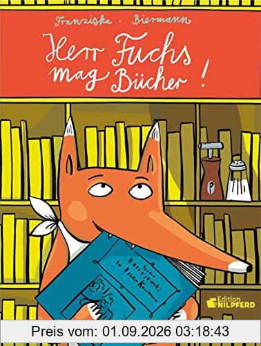 Herr Fuchs mag Bücher