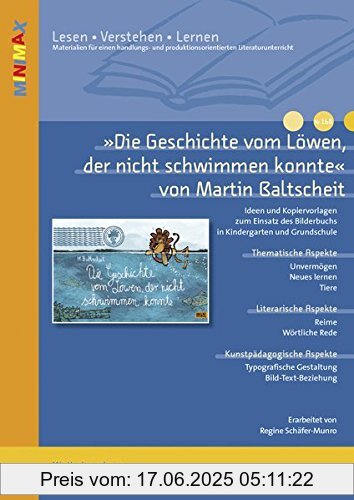 Binding : Broschüre, Edition : 1, Label : Beltz, Publisher : Beltz, medium : Sonstige Einbände, numberOfPages : 24, publicationDate : 2018-02-07, authors : Regine Schäfer-Munro, ISBN : 3407630735