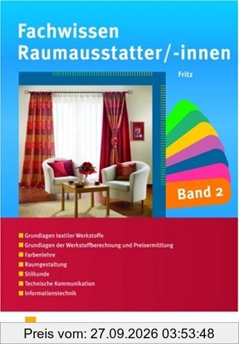 Fachwissen für Raumausstatter/-innen Band 2 - Lehr-/Fachbuch