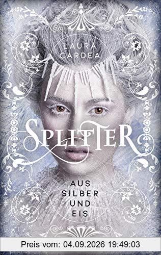 Splitter aus Silber und Eis