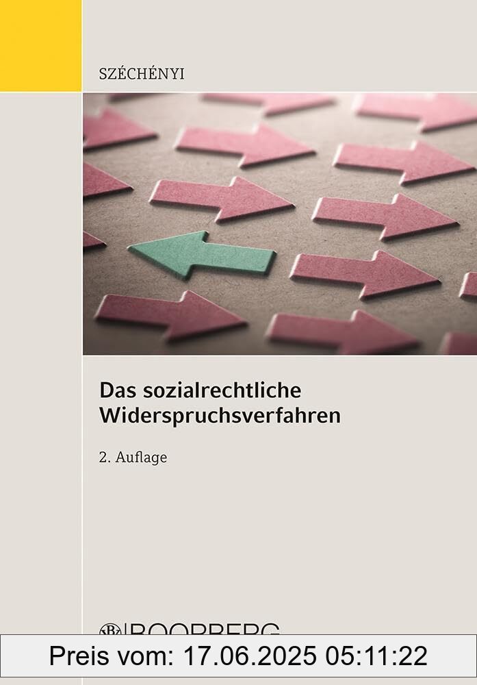 Brand : Boorberg, R. Verlag, Binding : paperback, Edition : 2., Label : Das sozialrechtliche Widerspruchsverfahren, medium : paperback, numberOfPages : 128, publicationDate : 2024-06-28, languages : german, ISBN : 3415076490