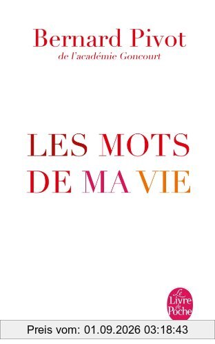 Les mots de ma vie