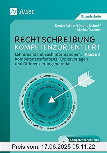 Binding : Sondereinband, Edition : 1, Label : Auer Verlag in der AAP Lehrerfachverlage GmbH, Publisher : Auer Verlag in der AAP Lehrerfachverlage GmbH, medium : Broschiert, numberOfPages : 128, publicationDate : 2014-11-18, authors : Denise Müller, Simone Sichert, Marina Trautner, languages : german, ISBN : 3403074129