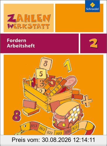 Zahlenwerkstatt: Fordern: Arbeitsheft 2